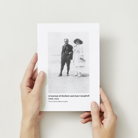 Limited-edition transcribed Journal of Ann and Herbert Campbell